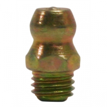 1/4&quot;-28, Straight, .49&quot; Long, Grease Fitting