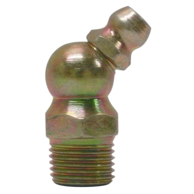 1/8&quot; PTF, 45 Degree, .98&quot; Long, Grease Fitting