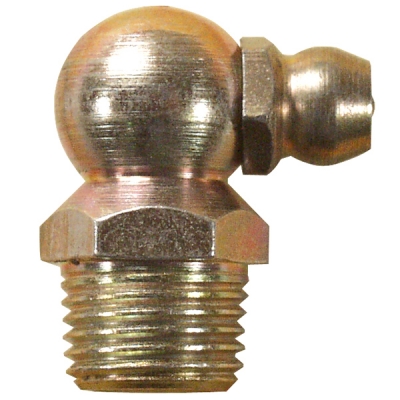 1/8&quot; PTF, 90 Degree, .82&quot; Long, Grease Fitting
