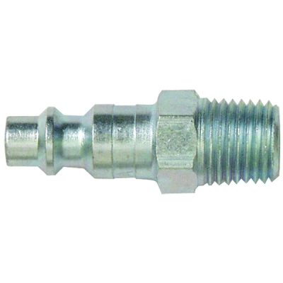 High Flow Series 1/4&quot; Capacity Industrial Interchange Air Connector, 1/4&quot; NPT (M) Thread Size