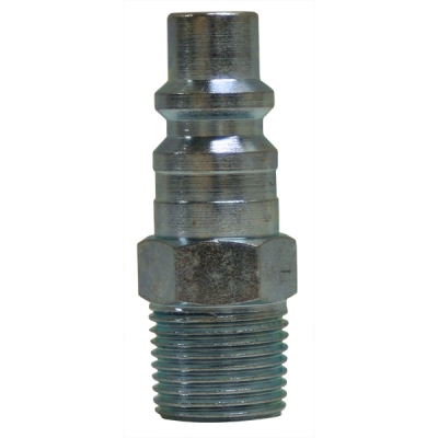 3/8&quot; Capacity Industrial Interchange Air Connector, 3/8&quot; NPT (M) Thread Size