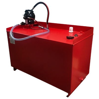 250-Gallon Single-Wall Bench Tank Package for Waste Oil