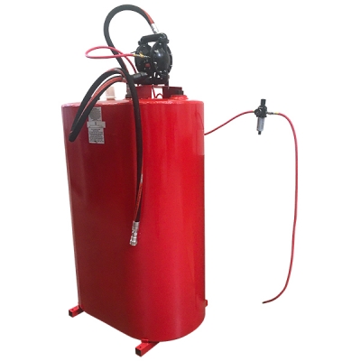 275-Gallon Single-Wall Vertical Obround Tank Package for Waste Oil