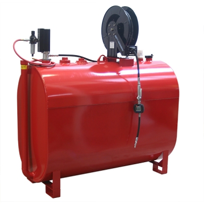 275-Gallon Double-Wall Horizontal Obround Tank Package