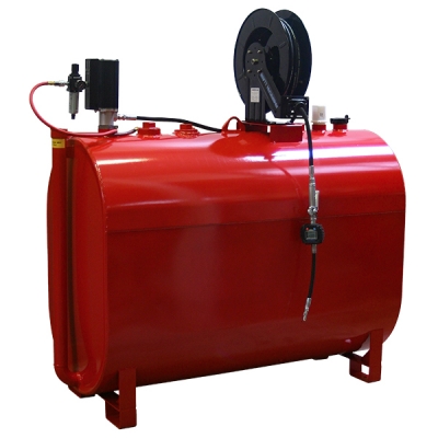 275-Gallon Double-Wall Horizontal Obround Tank Package