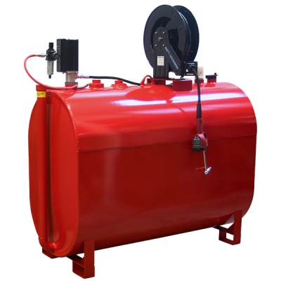 275-Gallon Double-Wall Horizontal Obround Tank Package