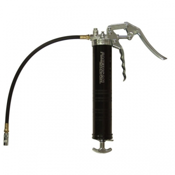 Deluxe Heavy-Duty Pistol Grip Grease Gun with 18&quot; Hose