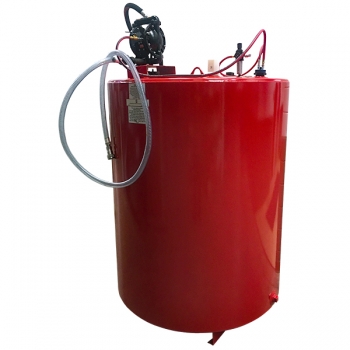 500-Gallon Single-Wall Vertical Round Tank Package for Waste Oil