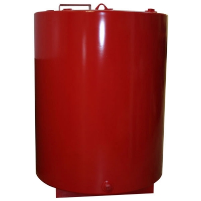 500-Gallon Single-Wall Vertical Round Tank