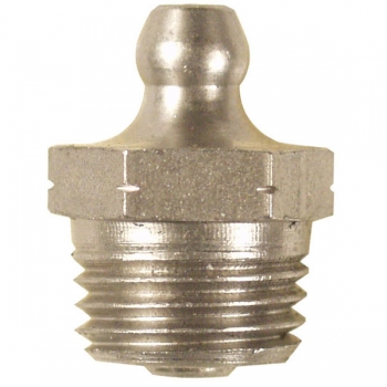1/4&quot; PTF, Straight, .82&quot; Long, Stainless Steel Grease Fitting