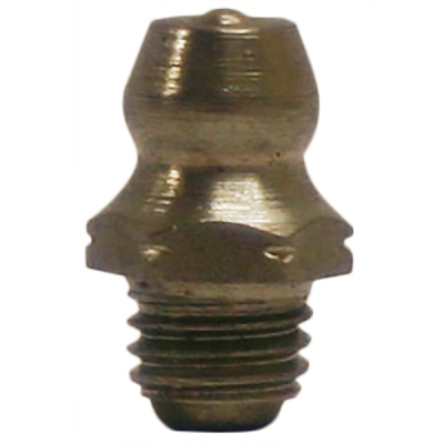 1/4&quot;-28 Taper, Straight, .54&quot; Long, Stainless Steel Grease Fitting