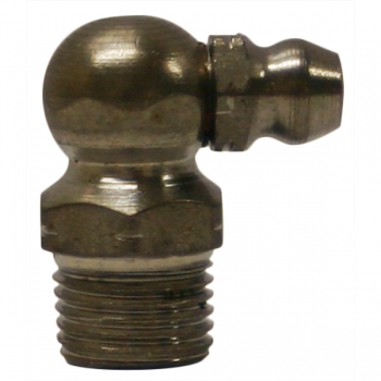 1/8&quot; PTF, 90 Degree, .82&quot; Long, Stainless Steel Grease Fitting