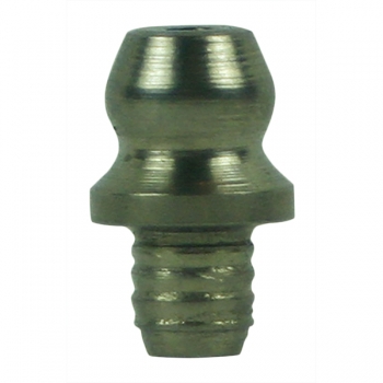 3/16&quot; Straight, 0.5&quot; Long, Stainless Steel Grease Fitting