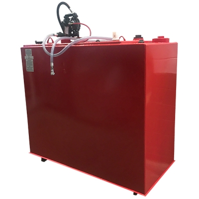 500-Gallon Double-Wall Cube Tank Package for Waste Oil