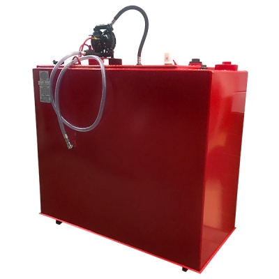 500-Gallon Double-Wall Cube Tank Package for Waste Oil