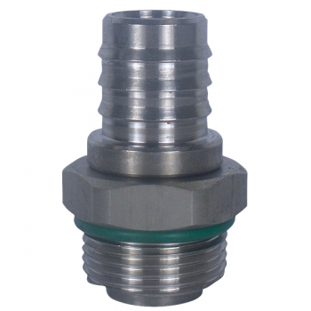 3/4&quot; Hose Barb x 3/4&quot;-14 BSPP (M) Swivel for DEF-49