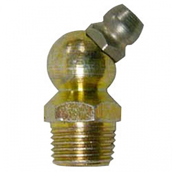 1/8&quot; PTF, 45 Degree, .98&quot; Long, Grease Fitting