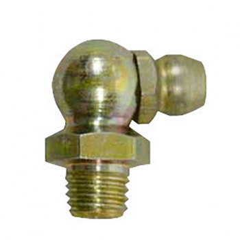 1/4&quot;-28 Taper, 90 Degree, .69&quot; Long, Grease Fitting