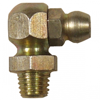 1/4&quot;-28 Taper, 90 Degree, .68&quot; Long, Thread Forming Grease Fitting