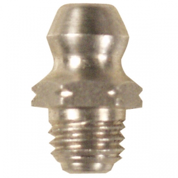 1/4&quot;-28 Taper, Straight, .54&quot; Long, Stainless Steel Grease Fitting