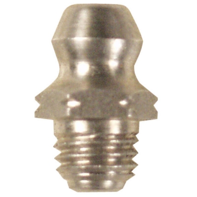 1/4&quot;-28 Taper, Straight, .54&quot; Long, Stainless Steel Grease Fitting