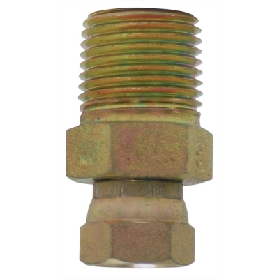 1/2&quot;(M) x 1/4&quot;(F) Straight Union Adapter