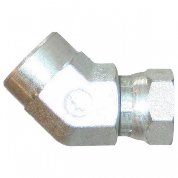 1/4&quot;(F) x 1/4&quot;(F) 45 Degree Union Adapter