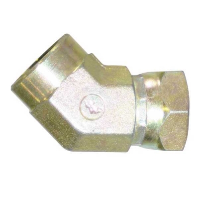 3/8&quot;(F) x 3/8&quot;(F) 45 Degree Union Adapter