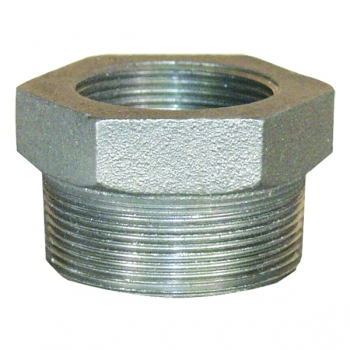 2&quot; NPT (M) x 1-1/2&quot; NPT (F) Double-Tap Bushing