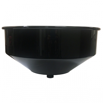 15&quot; Metal Replacement Bowl &amp; 24&quot; Plastic Expansion Funnel for TIM-315 Series Drains
