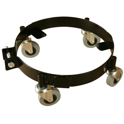 35-Pound Pail Band-Type Dolly with Four (4) Polypropylene Casters