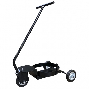 16-Gallon/120-Pound 3-Wheel Drum Cart