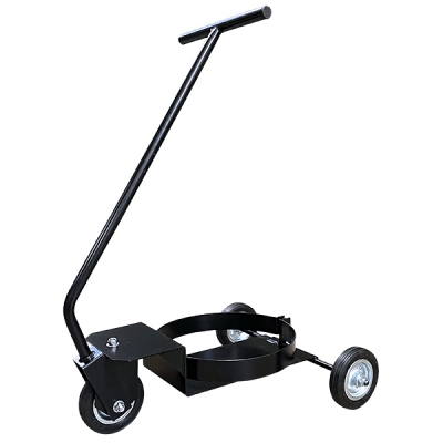 16-Gallon/120-Pound 3-Wheel Drum Cart