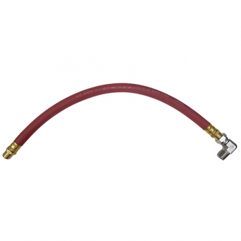 1/2&quot; x 2&#039; Rubber Air Hose with Ninety Swivel