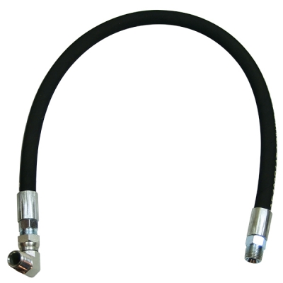 1/2&quot; x 2.5&#039; Oil Hose, Ninety Swivel