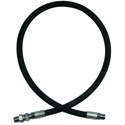 1/2&quot; x 4&#039; Oil Hose, Straight Swivel