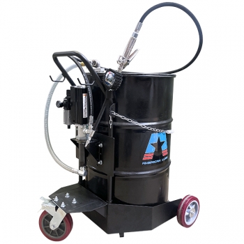 Portable, Air-Operated Oil Pump Package for 55-Gallon Drum