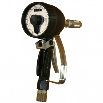 Preset Mechanical Metered Control Handle for Oils with Trigger Guard, 60-Quart Batch