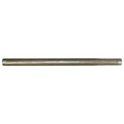29&quot; Long Black Steel Downtube, 1-1/2&quot; NPT (M) Couplings