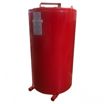 150-Gallon Double-Wall Vertical Round Tank