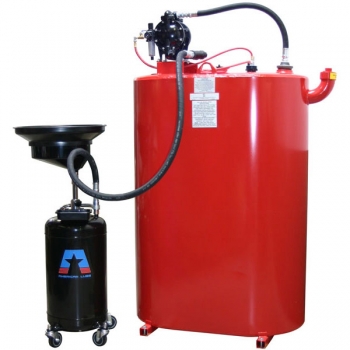 275-Gallon Double-Wall Vertical Obround Tank Package for Waste Oil