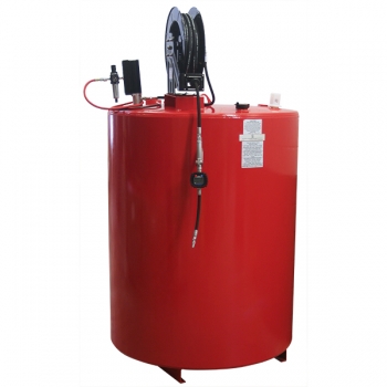 500-Gallon Double-Wall Vertical Round Tank Package