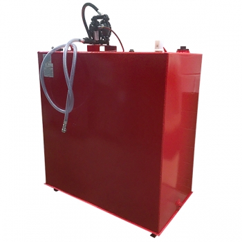 500-Gallon Single-Wall Cube Style Tank Package for Waste Oil