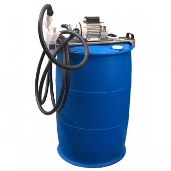 Stationary 120-Volt DEF Pump Package with Manual Nozzle for 55-Gallon Drums