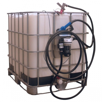 12-Volt DEF Pump Package with Automatic Nozzle for Totes