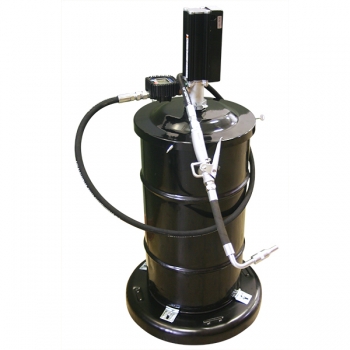 3:1 Portable Oil Dispenser for 16-Gallon Drums with Platform Dolly