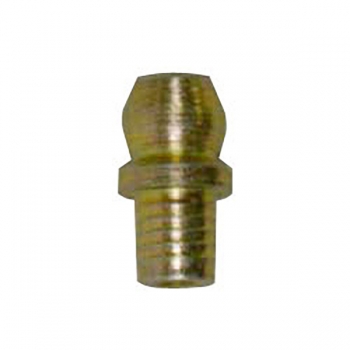 3/16&quot; Drill Size, Straight, .49&quot; Long, Drive-Type Grease Fitting