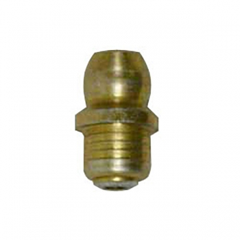 1/4&quot; Drill Size, Straight, .5&quot; Long, Drive-Type Grease Fitting