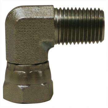 1/4&quot;(M) x 1/4&quot;(F) 90 Degree Union Adapter