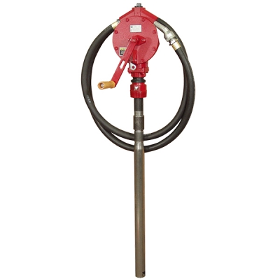 Rotary Hand Pump for Viscosity Liquids, Oil, Gasoline &amp; Diesel Fuel